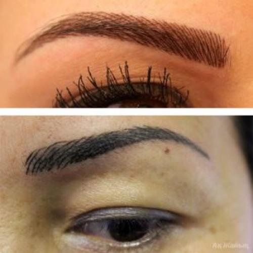 Теневой метод татуажа бровей. Полный обзор по татуажу бровей с растушевкой: как делается, уход, реабилитация, нюансы