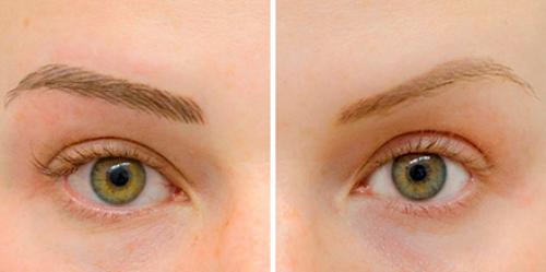 Как меняется цвет бровей после татуажа. Когда после татуажа бровей установится и проявится цвет