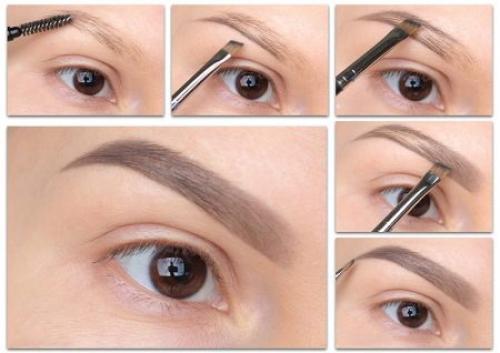 Форма бровей для лица ромбовидного. Макияж 07 Форма бровей для лица ромбовидного. Макияж 07