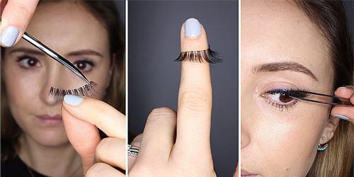 Зачем нужны накладные ресницы. Как правильно пользоваться накладными ресницами.