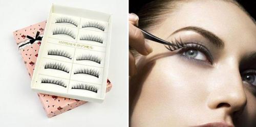 Как снять накладные ресницы. Накладные ресницы