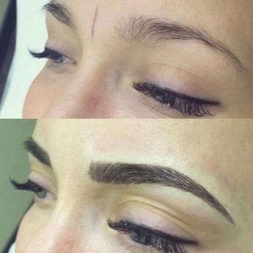 Что дольше держится микроблейдинг или татуаж бровей. Что выбрать? 04 Что дольше держится микроблейдинг или татуаж бровей. Что выбрать? 04