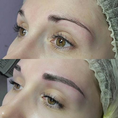 Микроблейдинг волосковый татуаж бровей. Почему так популярен волосковый метод микроблейдинга бровей 02