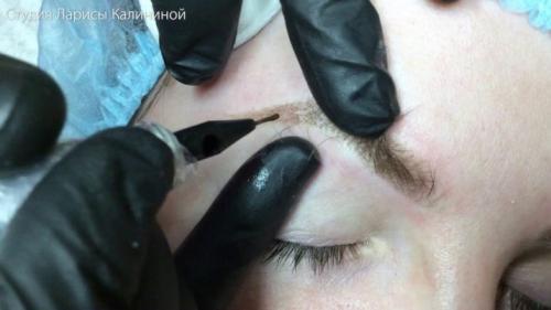 Брови татуаж пудрой. Особенности, плюсы и минусы 08