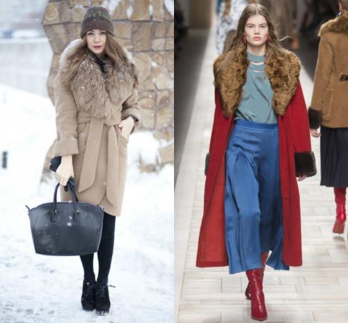 Меховое пальто 2019. Тренды зимней моды 2019-2020 года