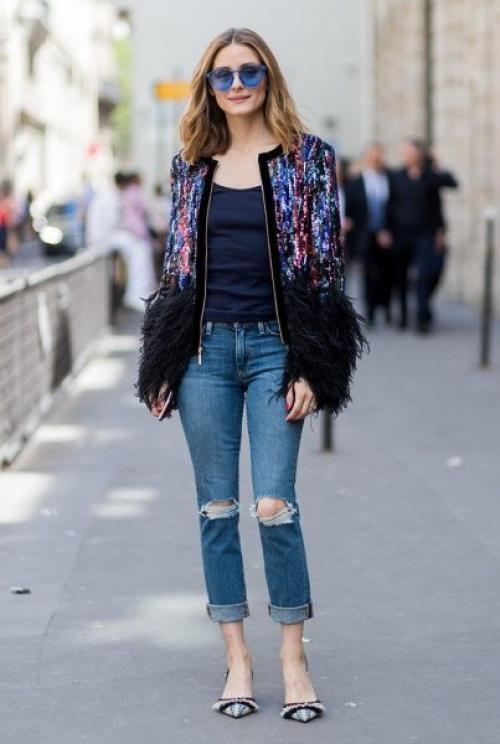 С чем одеть джинсы в кафе. 15 готовых идей, как надеть джинсы на вечеринку и выглядеть сногсшибательно