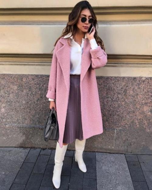 Образы осенние с юбкой. Игривое плиссе