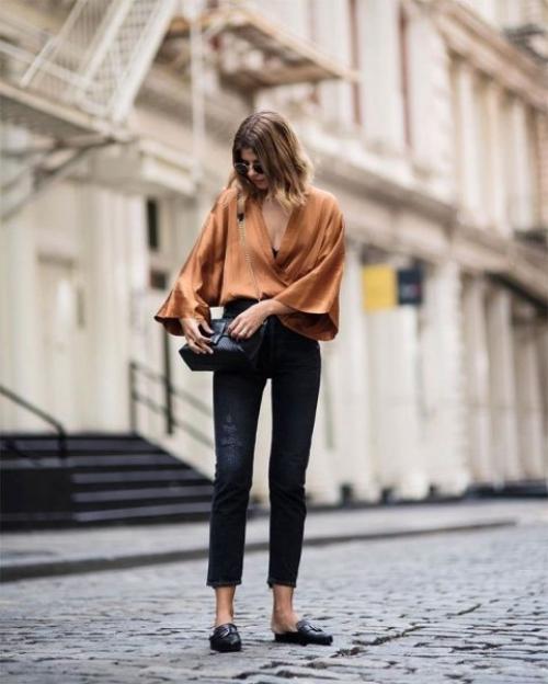 С чем одеть джинсы в кафе. 15 готовых идей, как надеть джинсы на вечеринку и выглядеть сногсшибательно