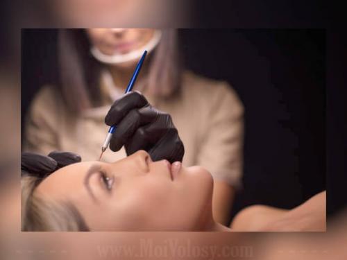 Нано-напыление бровей сколько держится. Напыление бровей – особенности