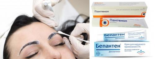 Заживление бровей после перманентного макияжа. После перманентного