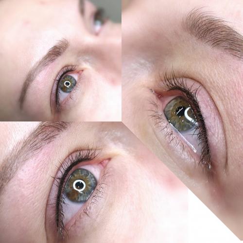 Тату стрелки на глазах с растушевкой. Перманентный макияж глаз с межресничной прорисовкой