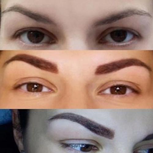 Виды татуажа бровей, какой. Что такое перманентный макияж 04