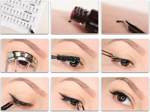 Как нарастить ресницы самой себе пучками. Нюансы домашнего наращивания ресниц