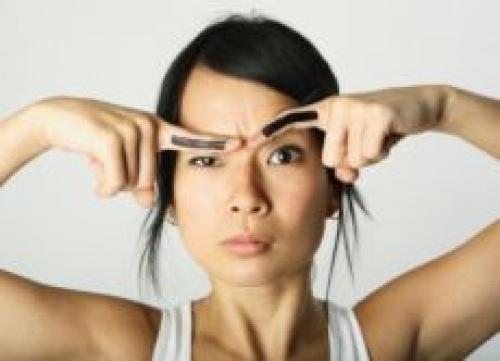 Форма бровей для квадратного лица. Форма бровей по типу лица