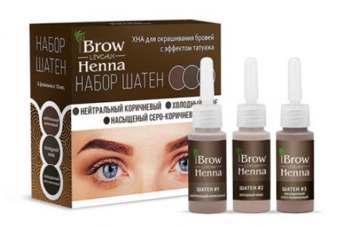 Хна или татуаж бровей. Наборы для биотатуажа