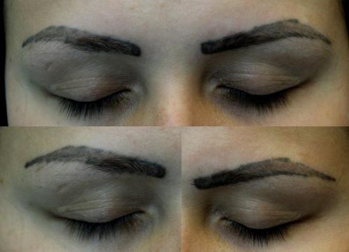 Неудачный перманентный макияж бровей. ЭТО ПРОВАЛ: НЕУДАЧНЫЙ ТАТУАЖ БРОВЕЙ