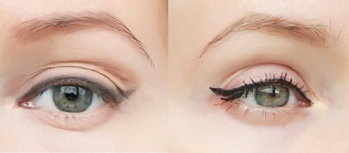 Татуаж глаз посл.  Какие стрелки лучше выбрать для макияжа после 50: четкие или растушеванные