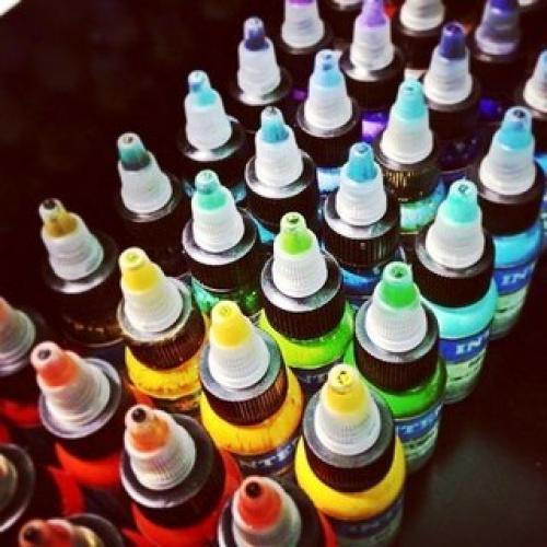 Краски для татуажа состав. Краски для татуировки и их состав