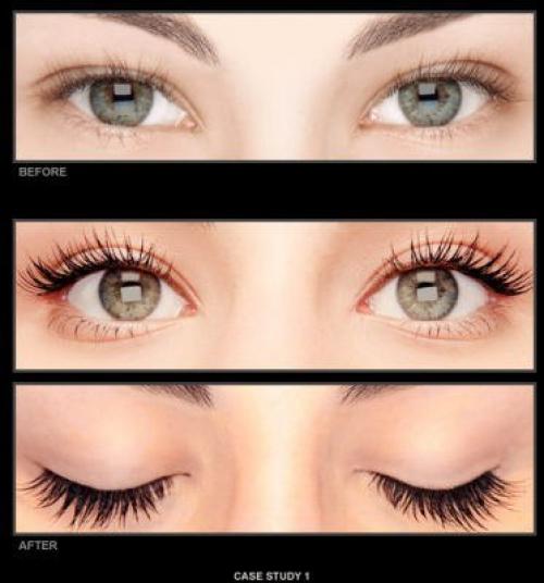 Как клеить самоклеющиеся ресницы.