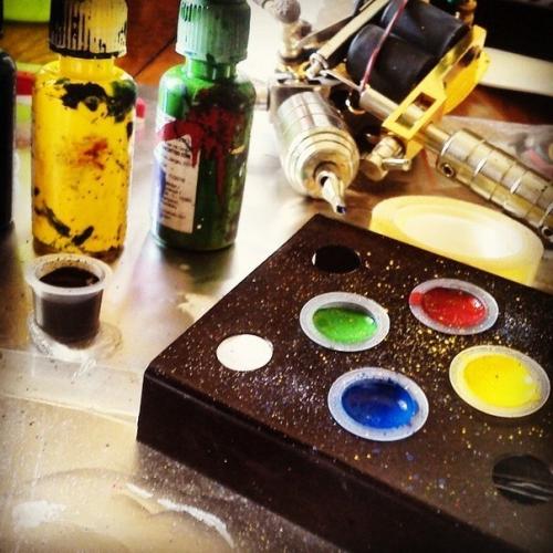 Какие Краски для тату лучше. Краски для татуировки и их состав