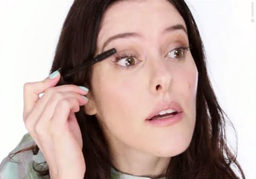 Пучковые ресницы, как наклеить. Как красиво приклеить ресницы пучками 04