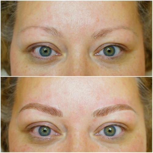 Брови в теневой технике. Кому подходит 04