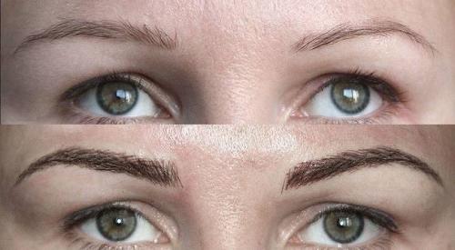 Пудровые брови или татуаж. Пудровые брови и теневая растушевка являются трендом весны 2019 года