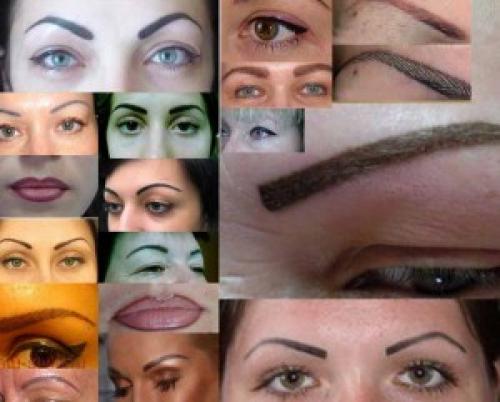 Сходит ли полностью перманентный макияж. Сколько держится татуаж?