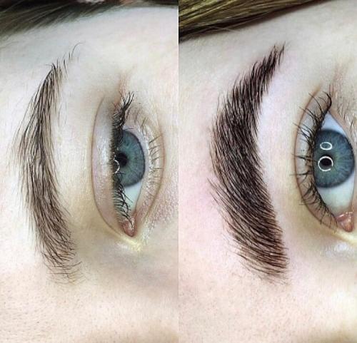 Неудачное Ламинирование бровей. Ламинирование бровей-польза или вред!