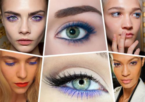 Самая лучшая синяя тушь. С каким цветом глаз сочетается синяя тушь?