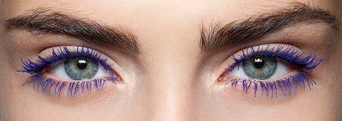 Фиолетовая тушь для ресниц. Кому подходят фиолетовые ресницы: варианты образов