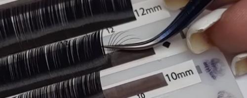 Пучковые ресницы для наращивания. Способы формирования пучков для объемного наращивания ресниц