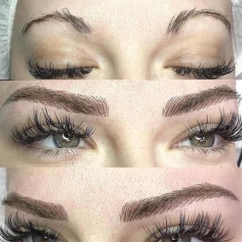 Сколько держится микроблейдинг бровей. Техники микроблейдинга бровей