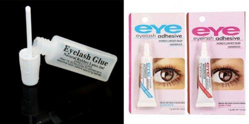 Клей для накладных ресниц состав. Разновидности клея