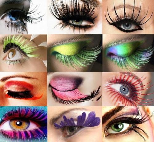 Коричневые реснички нарощенные. Описание процедуры