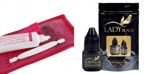 Клей для накладных ресниц состав. Разновидности клея