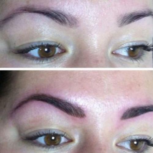 После татуажа бровей, что делают на коррекции. Когда необходима? 03