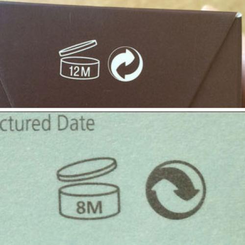 Обозначение срока годности на упаковке. Обозначение сроков годности корейской косметики