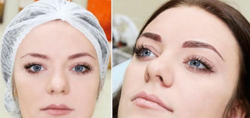 Сколько времени занимает коррекция бровей. Способы нанесения 04