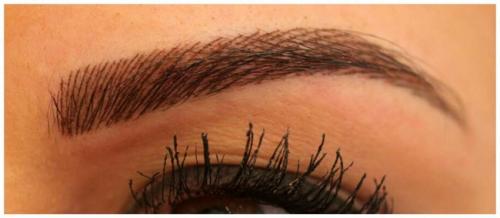 Татуаж бровей, как делают. Как делают татуаж бровей 09