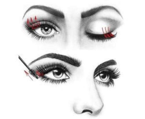 Накрашенные ресницы тушью. Маленькие хитрости 01 Накрашенные ресницы тушью. Маленькие хитрости 01