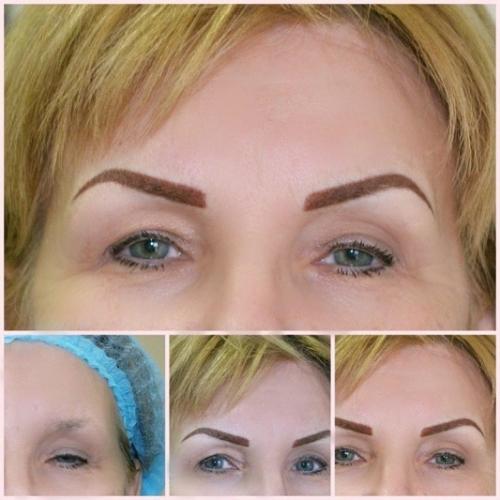 Сколько времени занимает коррекция бровей. Способы нанесения 03