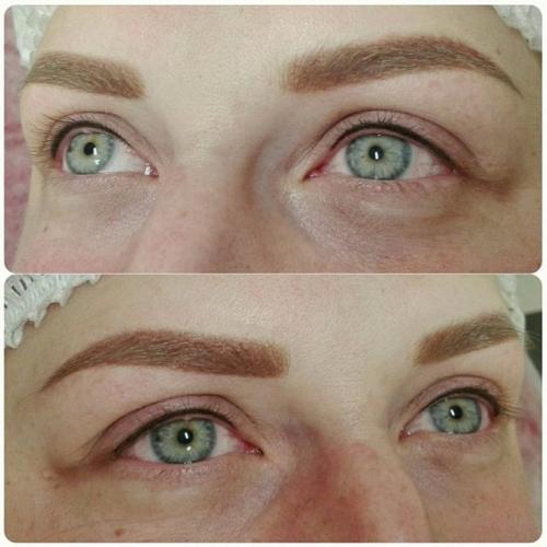 Техники татуажа бровей. Техника выполнения перманентного макияжа