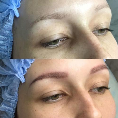 Техники татуажа бровей. Техника выполнения перманентного макияжа