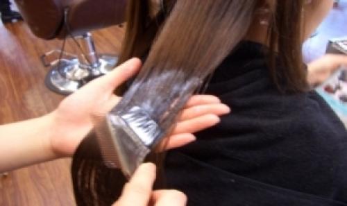 Как использовать кератин для волос. Как выполняется выпрямление