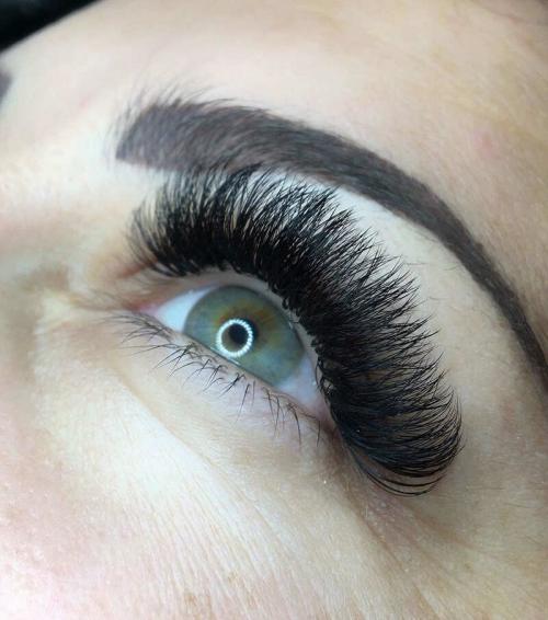 Кукольные ресницы 2Д. Виды объемов