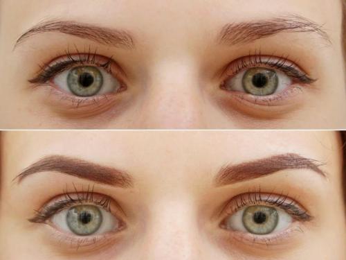 Сколько по времени делается напыление бровей. Виды татуажа и длительность сеансов