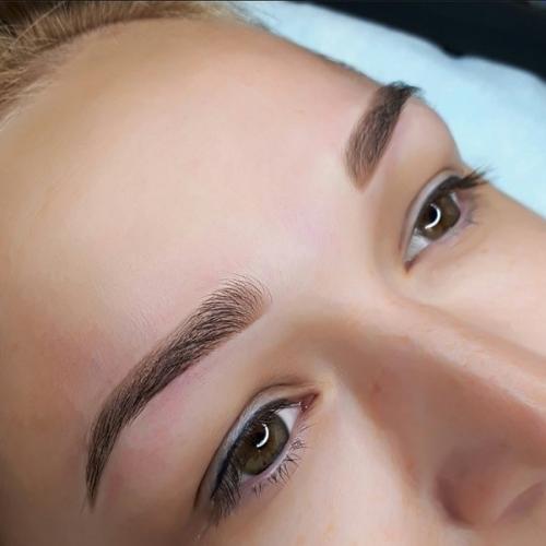 Пудровые брови, как делать. Преимущества и недостатки метода 01