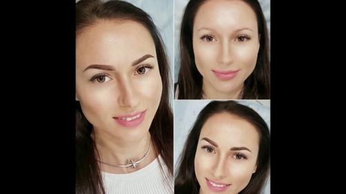 Подготовка к напылению бровей. Напыление бровей