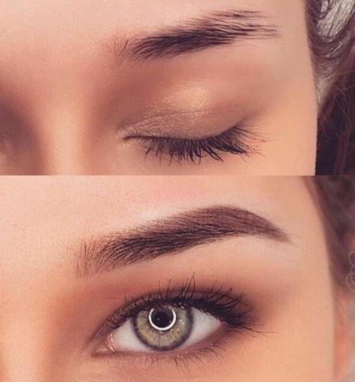 Подготовка к напылению бровей. Напыление бровей